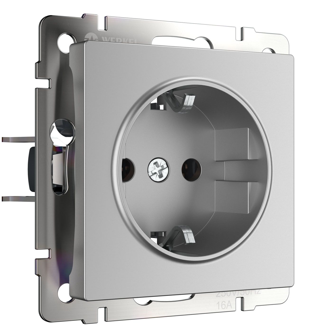 

Розетки Werkel, Серебряный, a051527