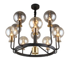 Подвесная люстра для гостиной со стеклянными плафонами Aployt APL.902.03.11