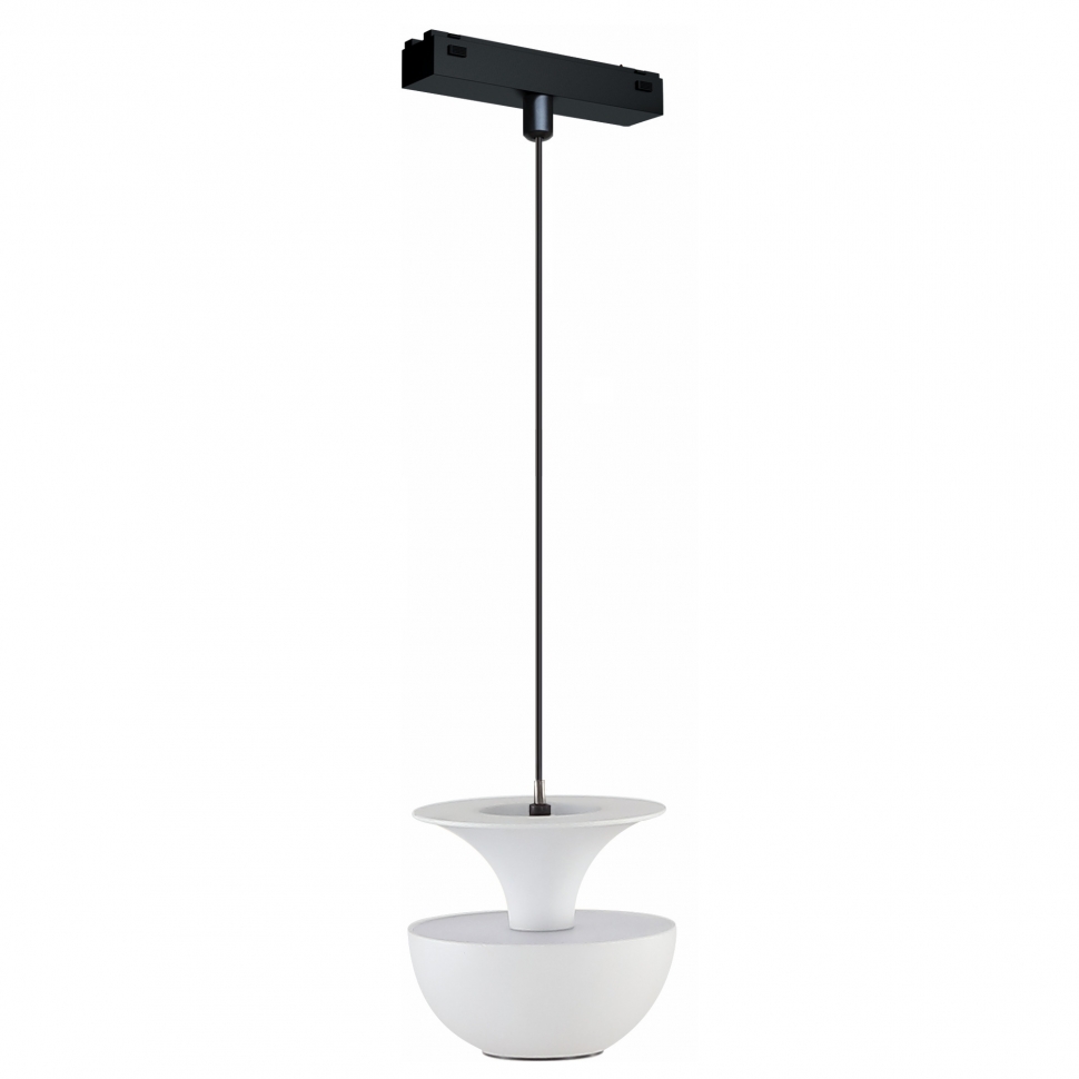 Магнитный трековый светильник iLedex VISION 4825-044-D80-6W-38DG-4000K-WH_IX