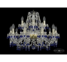 Хрустальная люстра Bohemia Ivele 1410/10+5/240 G V3001_BI