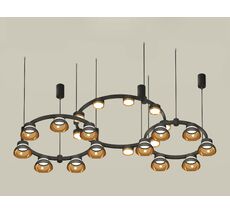Подвесная люстра Ambrella light Techno Ring с акрилом Traditional DIY XR92092000_AMB