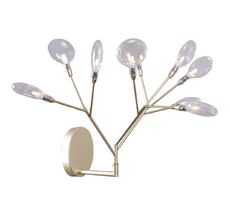 Бра Crystallux EVITA EVITA AP9 GOLD/TRANSPARENT_CR