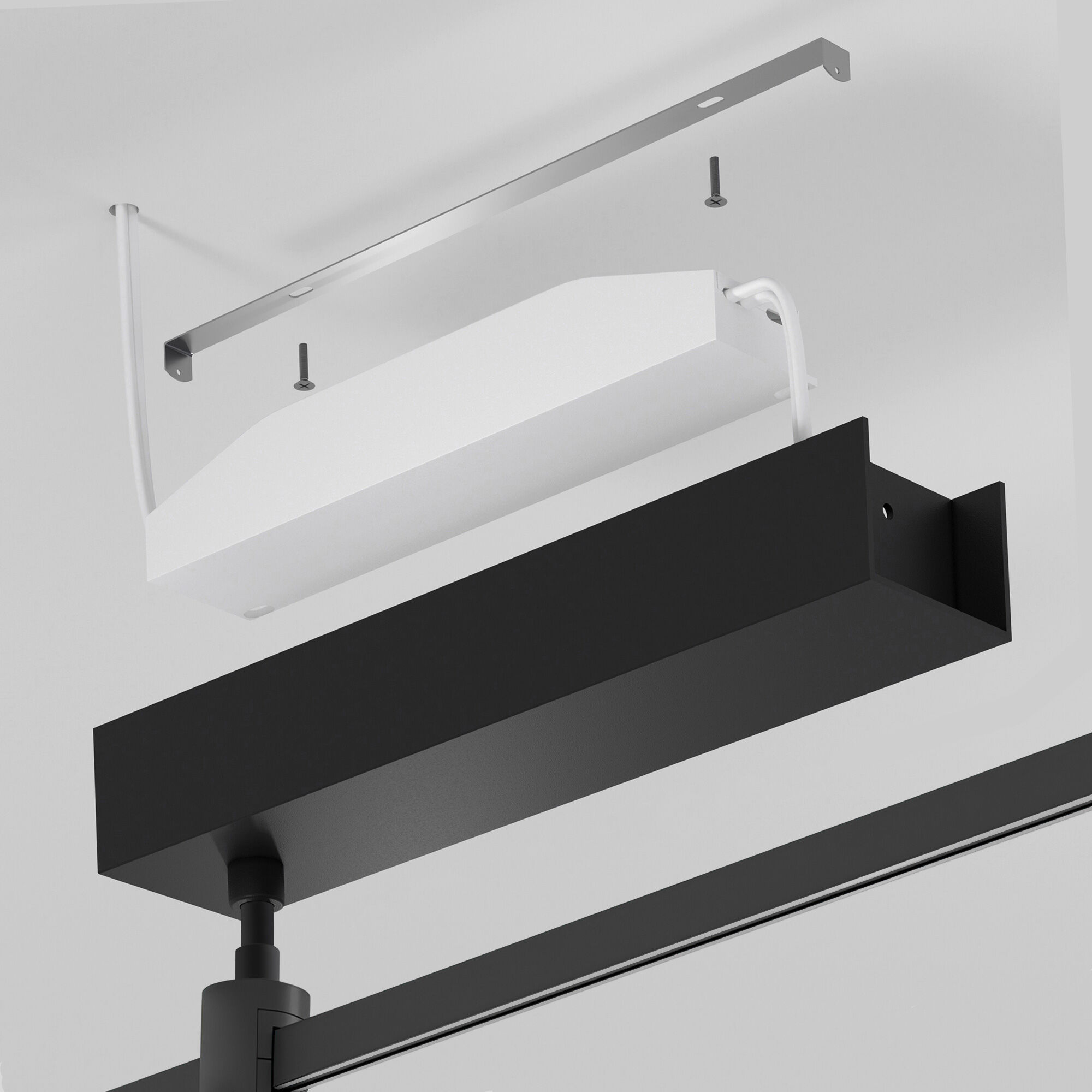 Декоративная стойка с вводом питания с местом под трансформатор Elektrostandard Esthetic Magnetic a065432_ES