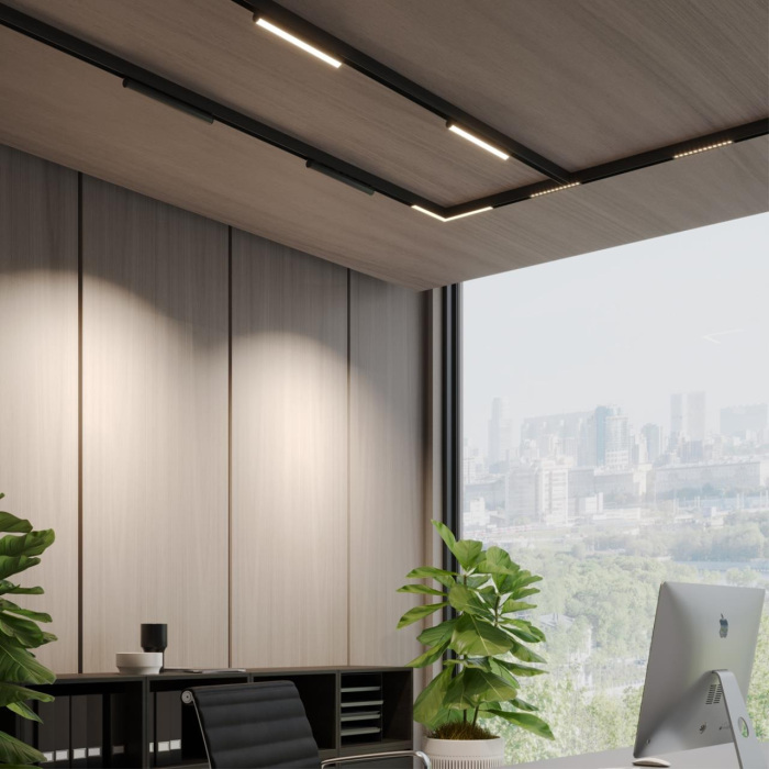 Трековый светодиодный светильник с переключателем цветовой темперетуры NOVOTECH VECTOR 359946