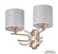 Бра Arte Milano Florentina 302097/2W Wh/Gd