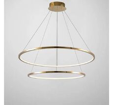 Подвесная люстра ILedex AXIS 10112P/2-39W-3000K (6/4) BR_IX