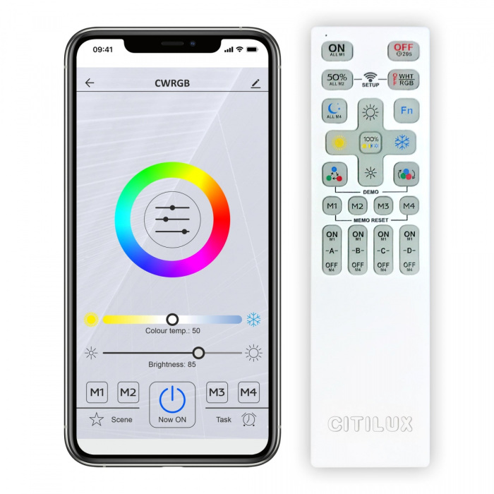 Потолочная люстра CitiLux Старлайт Смарт CL703A81G