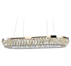 Подвесная светодиодная люстра Ambrella light с хрусталем Traditional TR5025_AMB