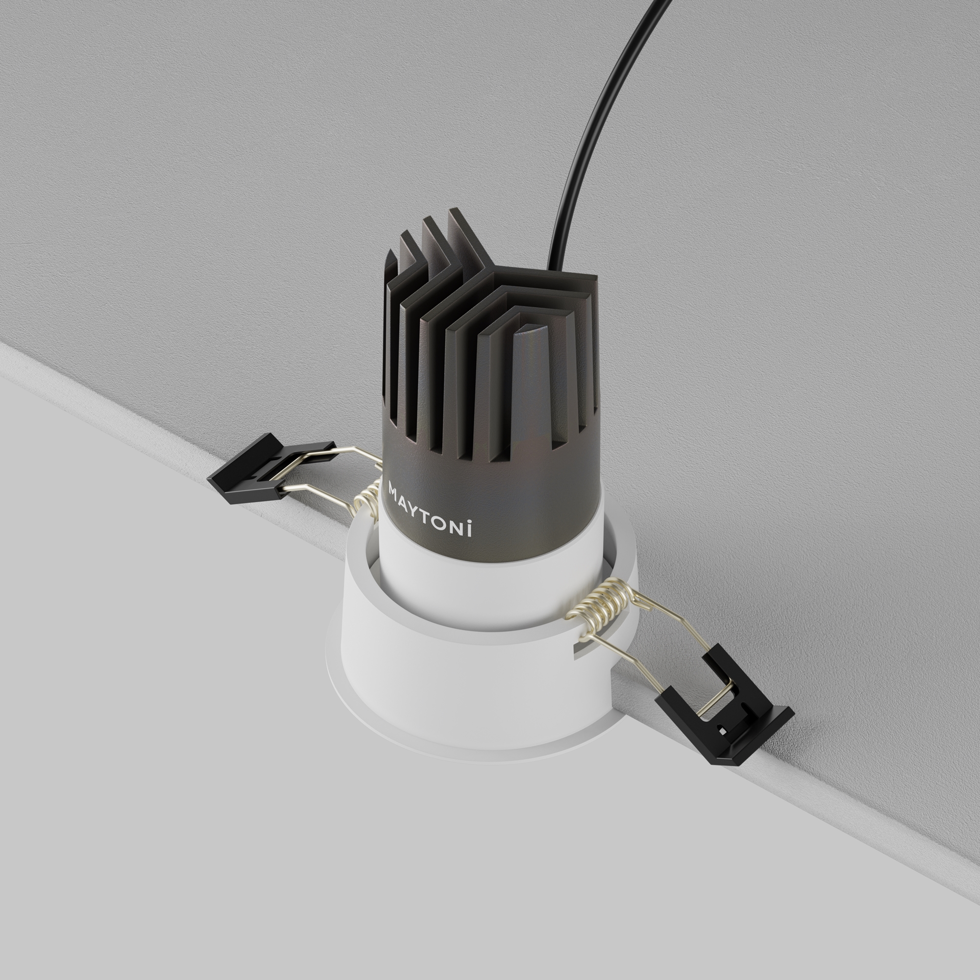 Встраиваемый светильник Maytoni Dip DL116-10W-3K-W_MY