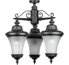 Потолочный светильник уличный IP44 Oasis Light 86470A/3 02 Bl_OL