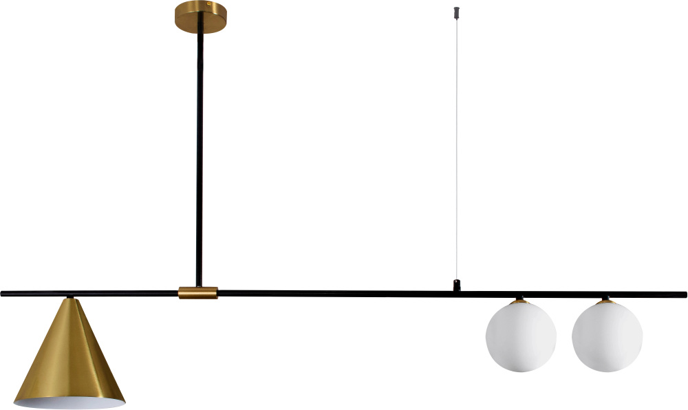 Подвесной светильник асимметрия Moderli V4010-3P_MD