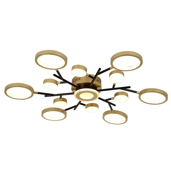 Потолочная люстра на штанге светодиодная с ПДУ F-Promo 4686-13C