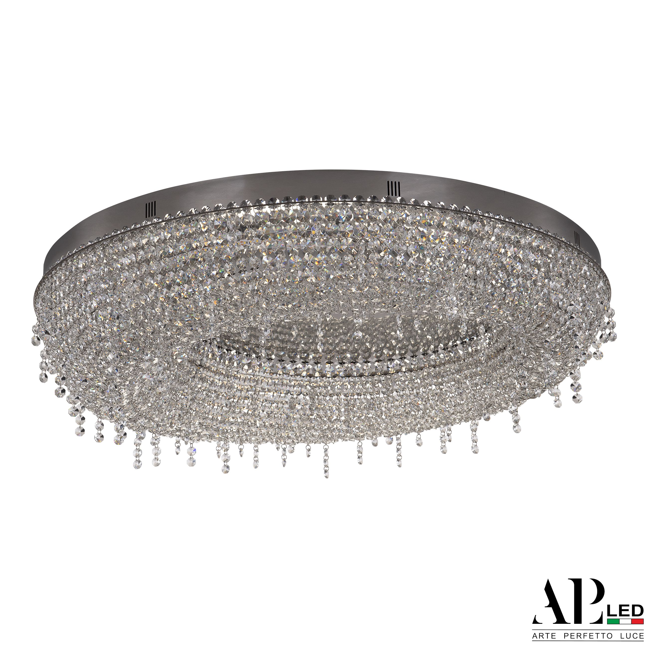 Хрустальная люстра APL LED Sicilia SH610.2.80.B.Ni.4000