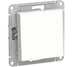 Выключатель встраиваемый одноклавишный (белый) Systeme Electric ATN200111