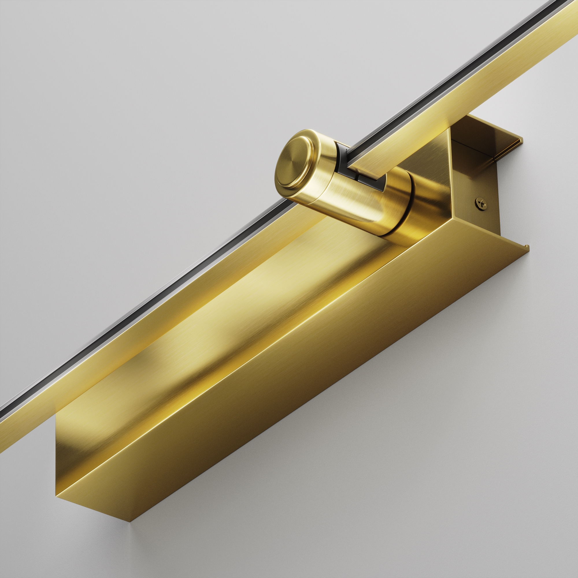 Основание настенное Wall для блока питания с вводом питания Maytoni Flarity TRA155CW-BB-BS_MY