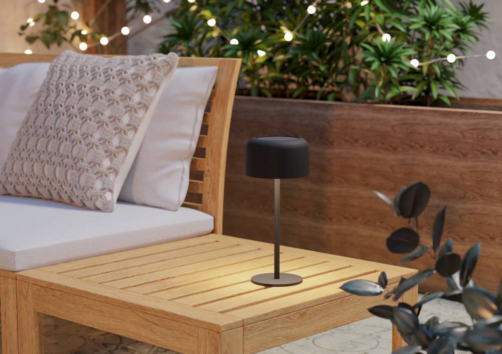 Уличный светильник на солнечных батареях Eglo ROCCANOVA 901889