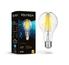 Светодиодная лампа Voltega Crystal Graphene A60 15W 3000K E27 7226_VG