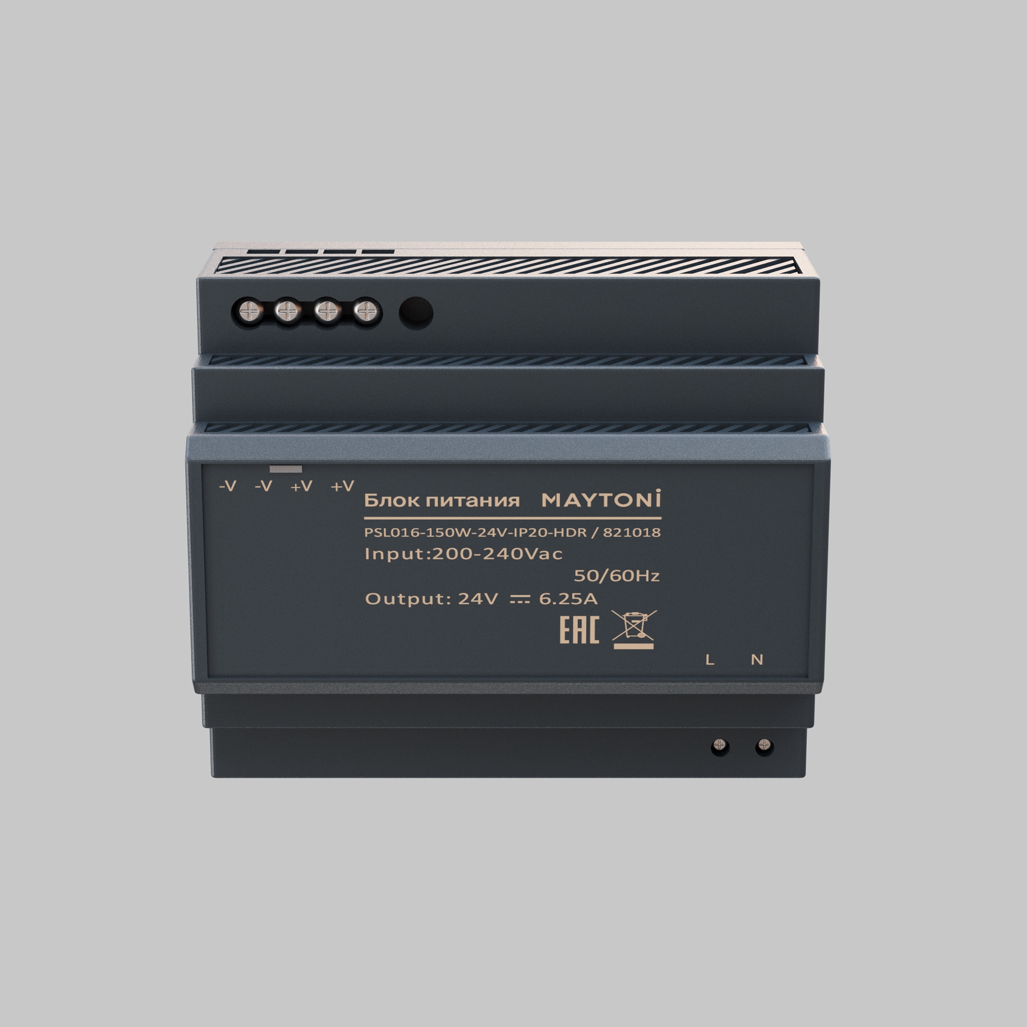 Блок питания 24В 150Вт IP20 Maytoni 821018_MY
