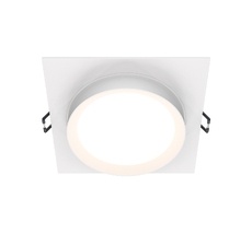 Встраиваемый&nbsp;светильник Maytoni Technical Hoop DL086-GX53-SQ-W_MY