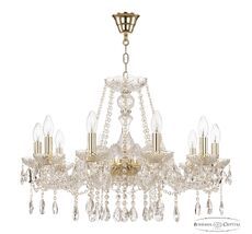 Хрустальная люстра Bohemia Ivele Crystal 116/10/240 G_BI