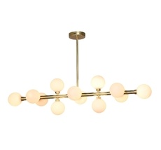 Подвесная люстра ILamp GOLDEN 712P/12 GL-WH_IP