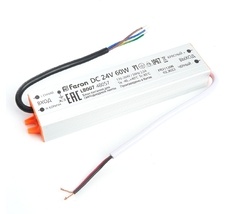 Трансформатор для светодиодной ленты IP67 60W 24V (драйвер) Feron 48057_FR