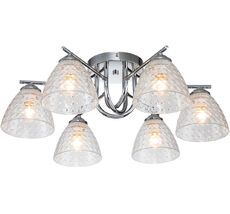 Потолочная люстра 659/6PL E27*60W Escada 659/6PL Chrome_ESC