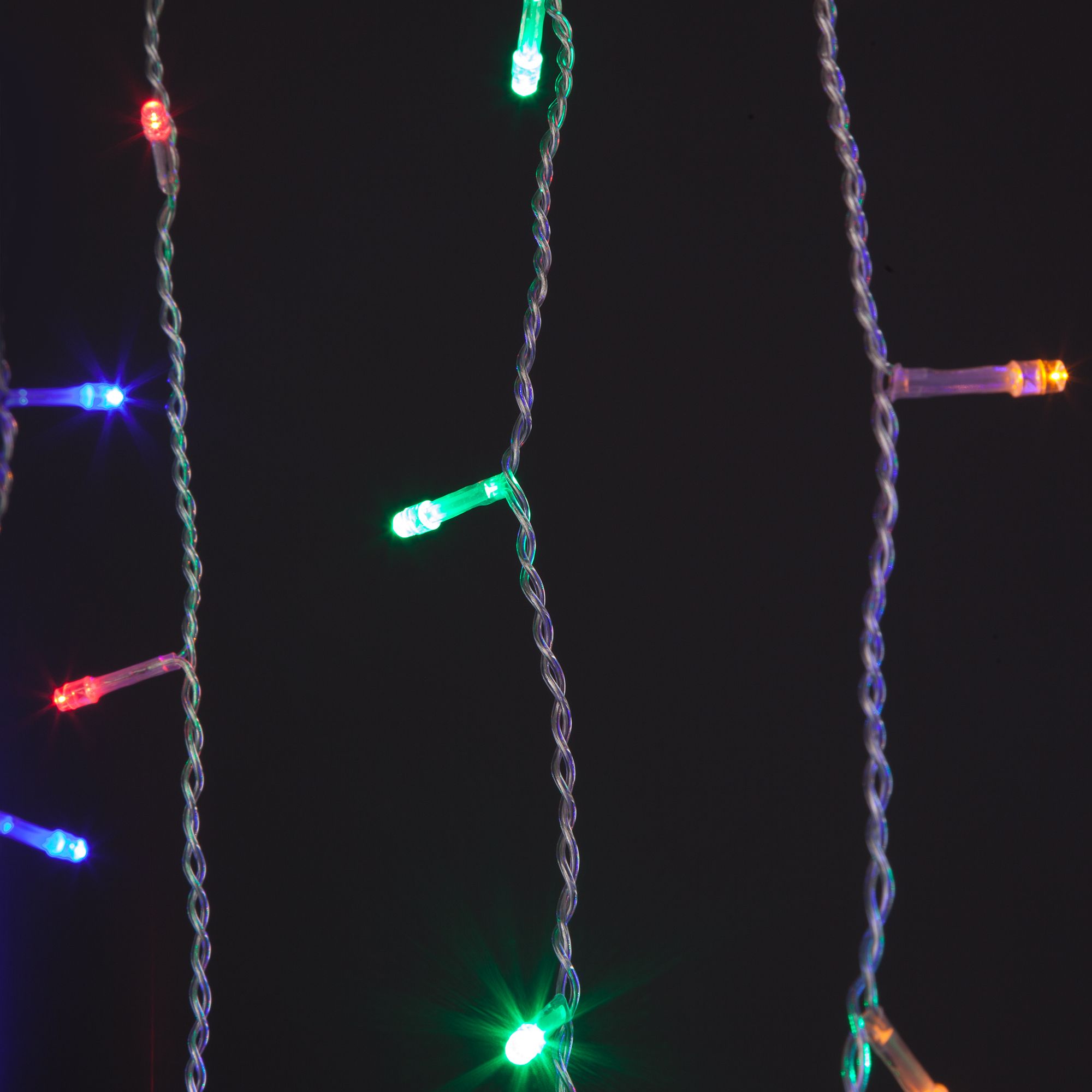 Гирлянда бахрома 64 LED, 1,8м, разноцветный a044085_EU