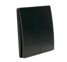 Выключатель беспроводной SMART 7мВт IP65 двухклавишный черный Feron 51027_FR