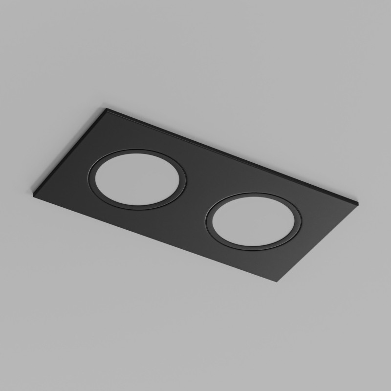 Влагозащищенный встраиваемый светильник Denkirs PORT DK3112-BK