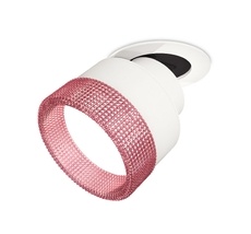 Комплект встраиваемого поворотного светильника с композитным хрусталем TECHNO SPOT XM8101542_AMB