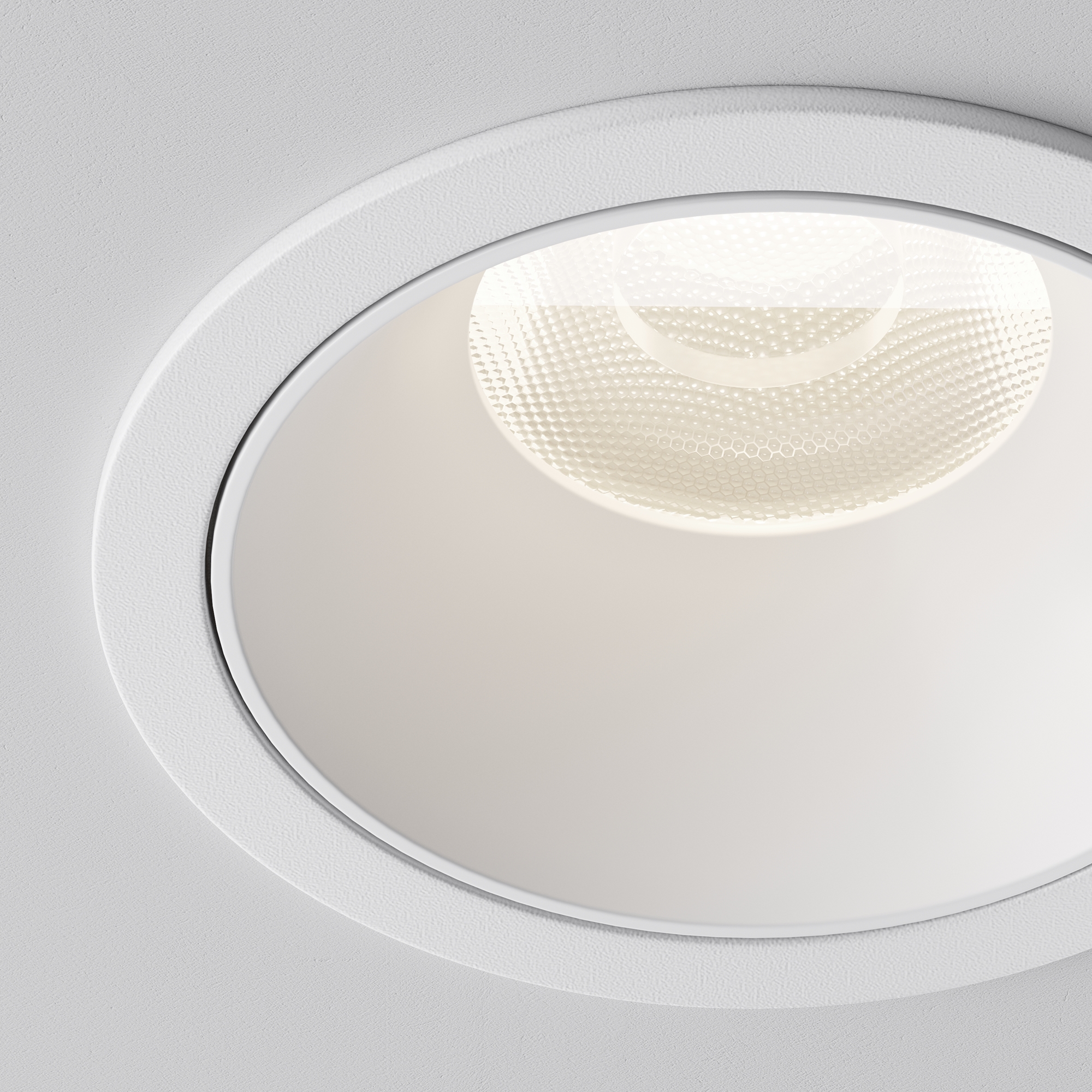 Встраиваемый светильник Maytoni Alfa LED DL043-01-15W4K-RD-W-1_MY