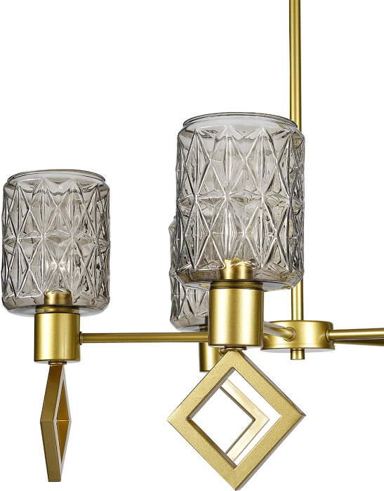 Потолочная люстра на штанге (13025/5R Gold) Indigo V000469