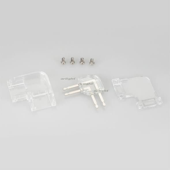Коннектор угловой для ленты ARL-50000PV (15.5x6mm) прозрачный 027062_ARL