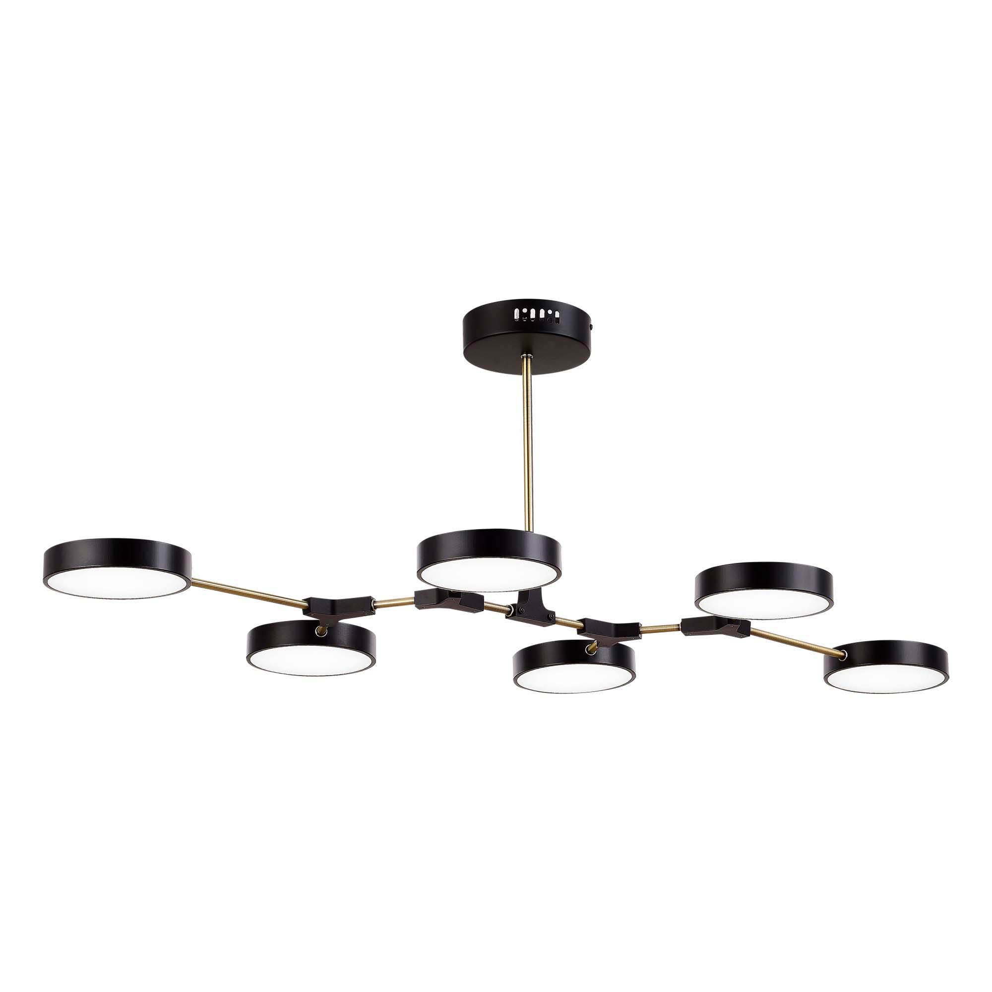 Потолочная люстра Evoluce на штанге MONTA LED SLE6004-402-06