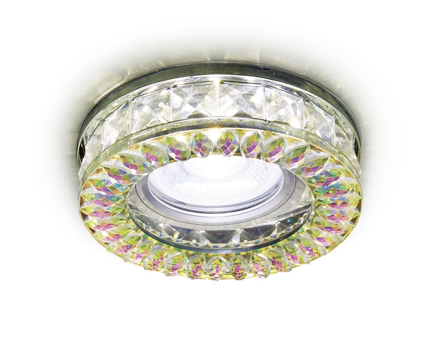 Встраиваемый светильник Ambrella light Crystal S241 PR_AMB