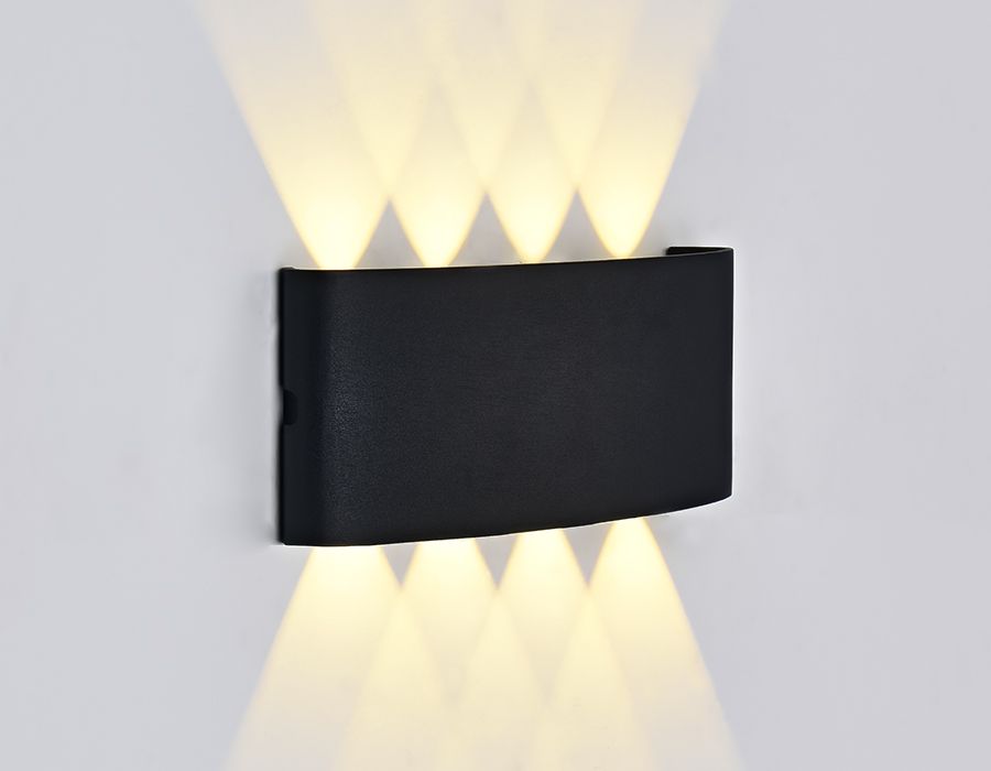 Уличный настенный светильник Wall FW144_AMB