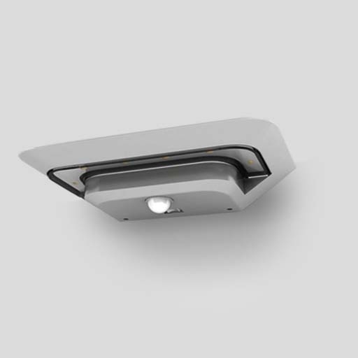 Настенный светильник уличный с датчиком движения с пультом управления светодиодный IP44 Oasis Light P9014 S_OL