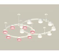 Подвесная люстра Ambrella light Techno Ring с композитным хрусталем Traditional DIY XR92211210_AMB