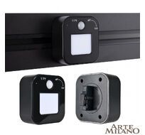 Трековый светильник Arte Milano track-sockets 380022TLS/LWS Black