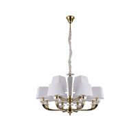 Подвесная люстра NewPort 11408+4/C gold_NP