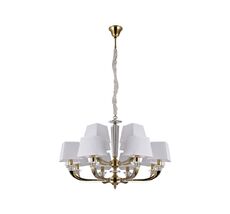 Подвесная люстра NewPort 11408+4/C gold_NP