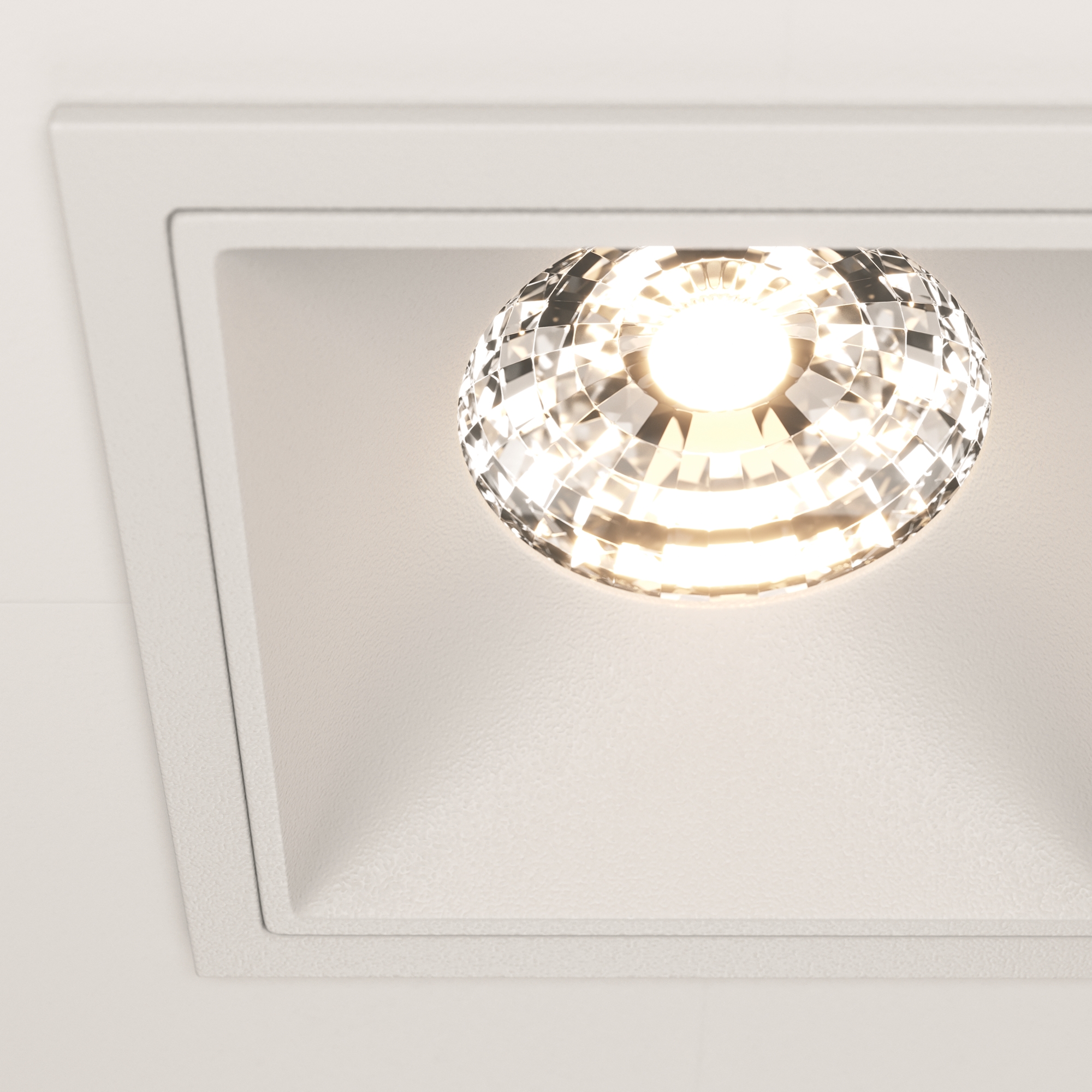 Встраиваемый светильник Maytoni Technical Alfa LED DL043-01-15W3K-SQ-W_MY