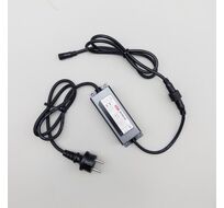 Блок Питания Электронный 60W для Нитей 24В, до 1000 LED, Провод Белый Каучук, IP65 LTC DM-60F-24V-W