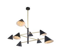 Подвесная люстра F-Promo на штанге Trikoniya 3089-8P