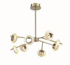 Потолочная люстра светодиодная 10252/8LED Escada 10252/8LED Brass_ESC