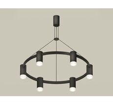 Подвесная люстра Ambrella light с композитным хрусталем Traditional DIY XB9022200_AMB