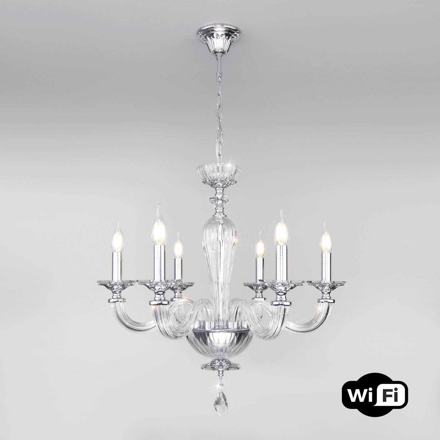 

Подвесная люстра Bogates с управлением по Wi-Fi Olenna a054136, a054136