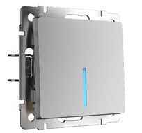 Выключатель одноклавишный проходной с подсветкой Werkel a050882_WR