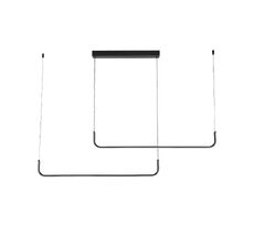 Подвесной светильник Crystallux SUAVE SUAVE SP35W LED L1200 BLACK_CR